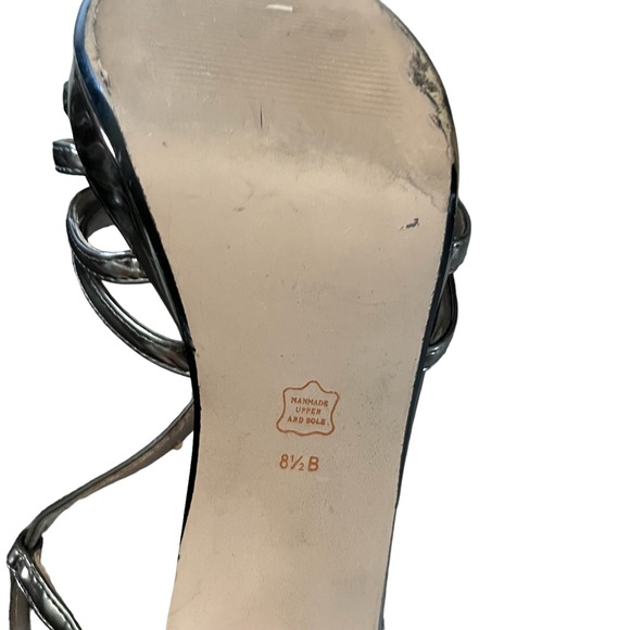Caparros Metallic Strappy Heels - Picture 7 of 8